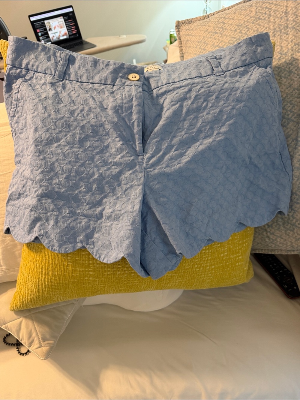 crown & ivy Light Blue Shorts